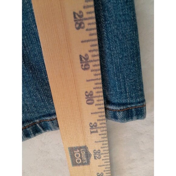 Vtg Lucky Brand Easy Rider Button Fly Stretch Straight Leg Jeans Med Wash 10/30 - Picture 5 of 14